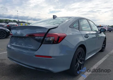 2025 Honda Civic Sport/Sport Touring из США, поврежденный, VIN 2HGFE4F88SH313149